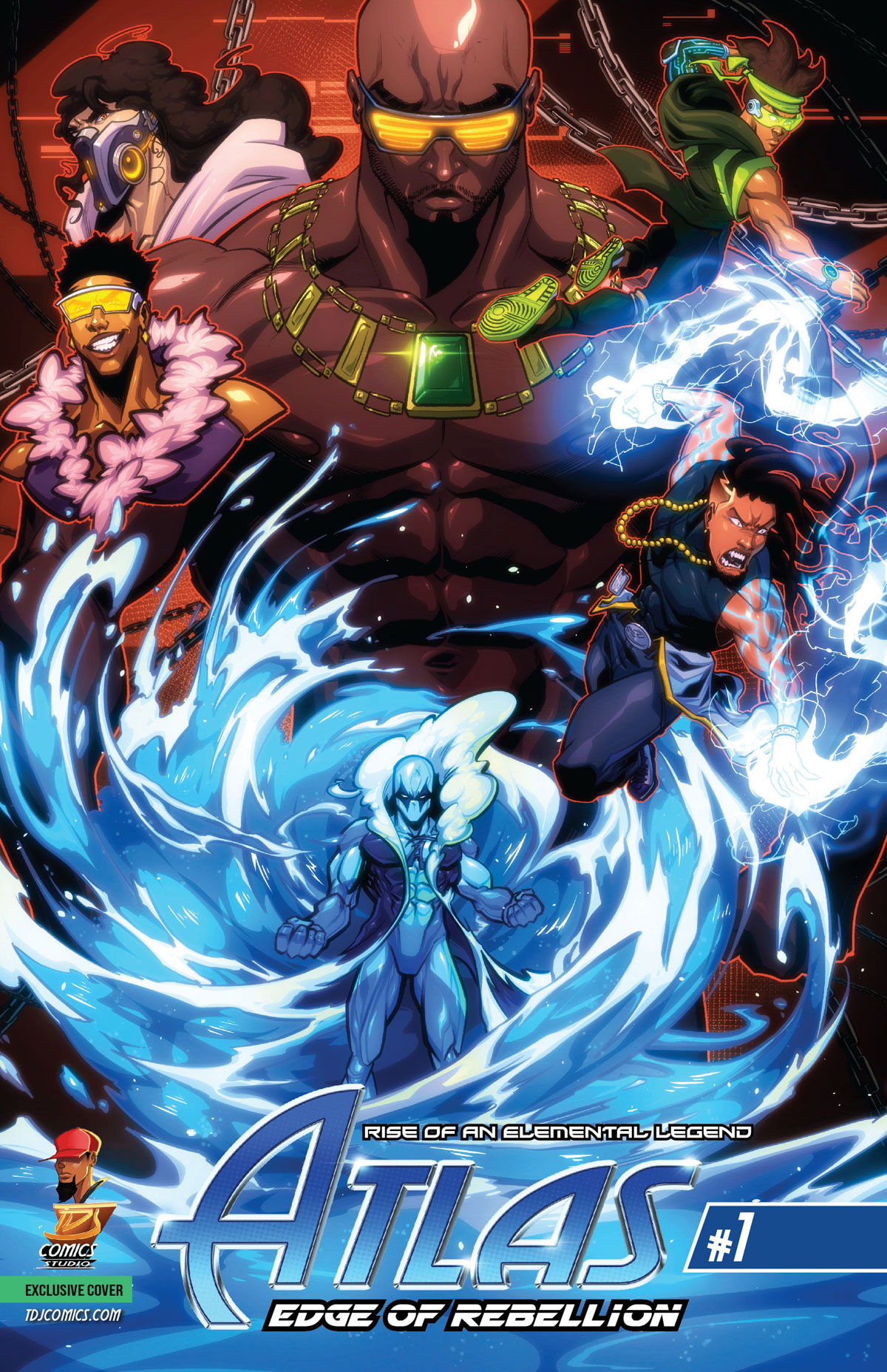 Atlas: Edge of Rebellion #1 HoloFoil Cover